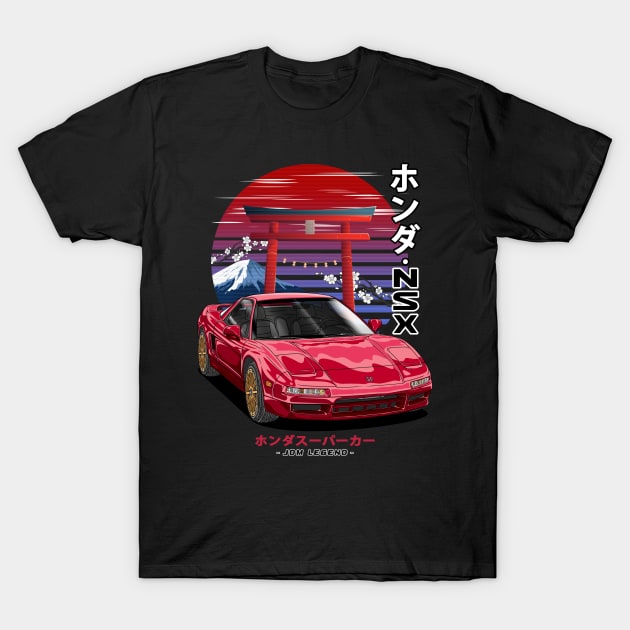 JDM Legend Honda NSX T-Shirt by Guyvit